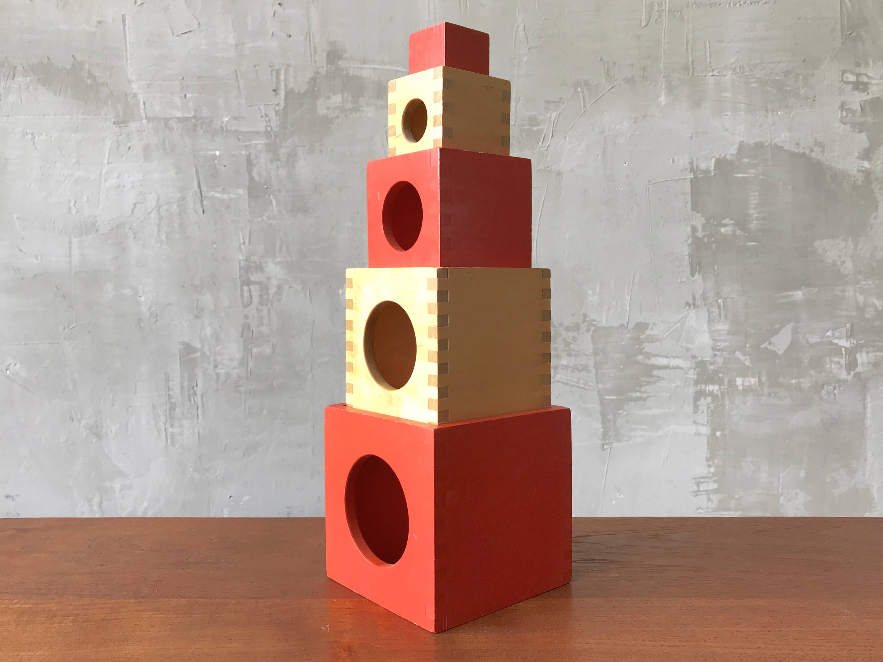 Creative Playthings Nesting Cubes.