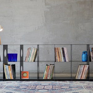 Architectural ‘Intersect’ Steel Record Storage