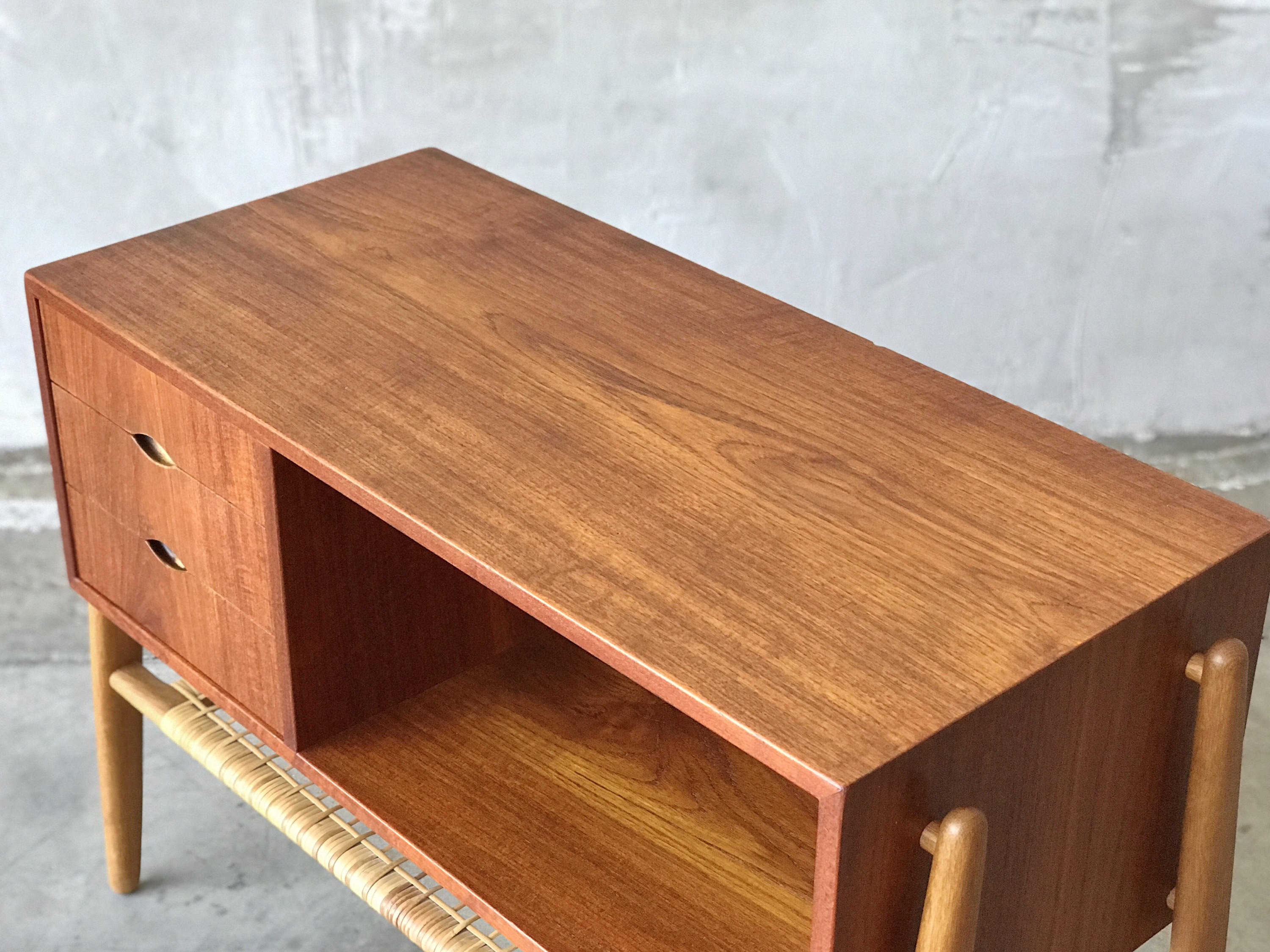 Teak & Oak Entry Table.