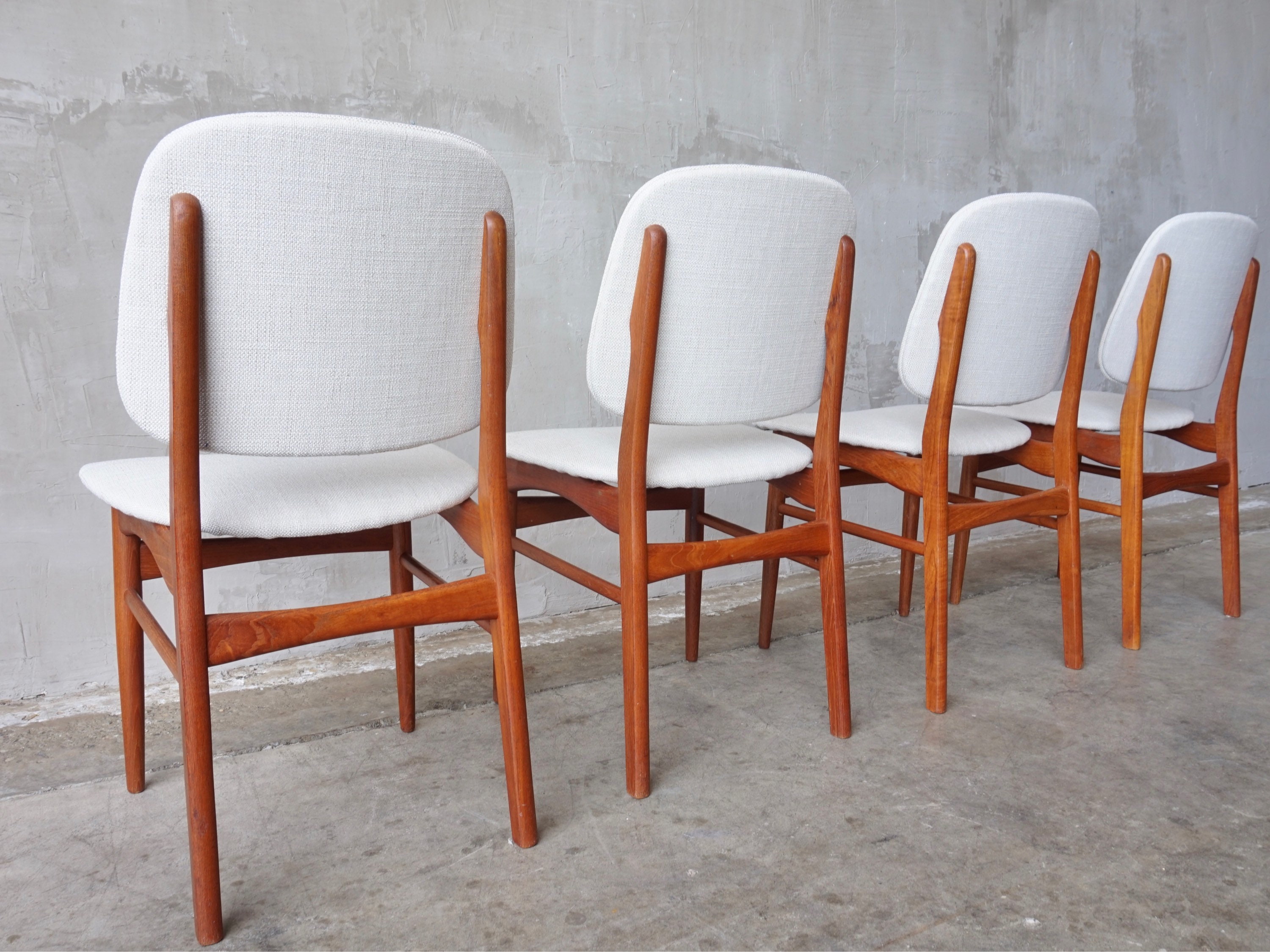 Set of Four Danish Dining Chairs