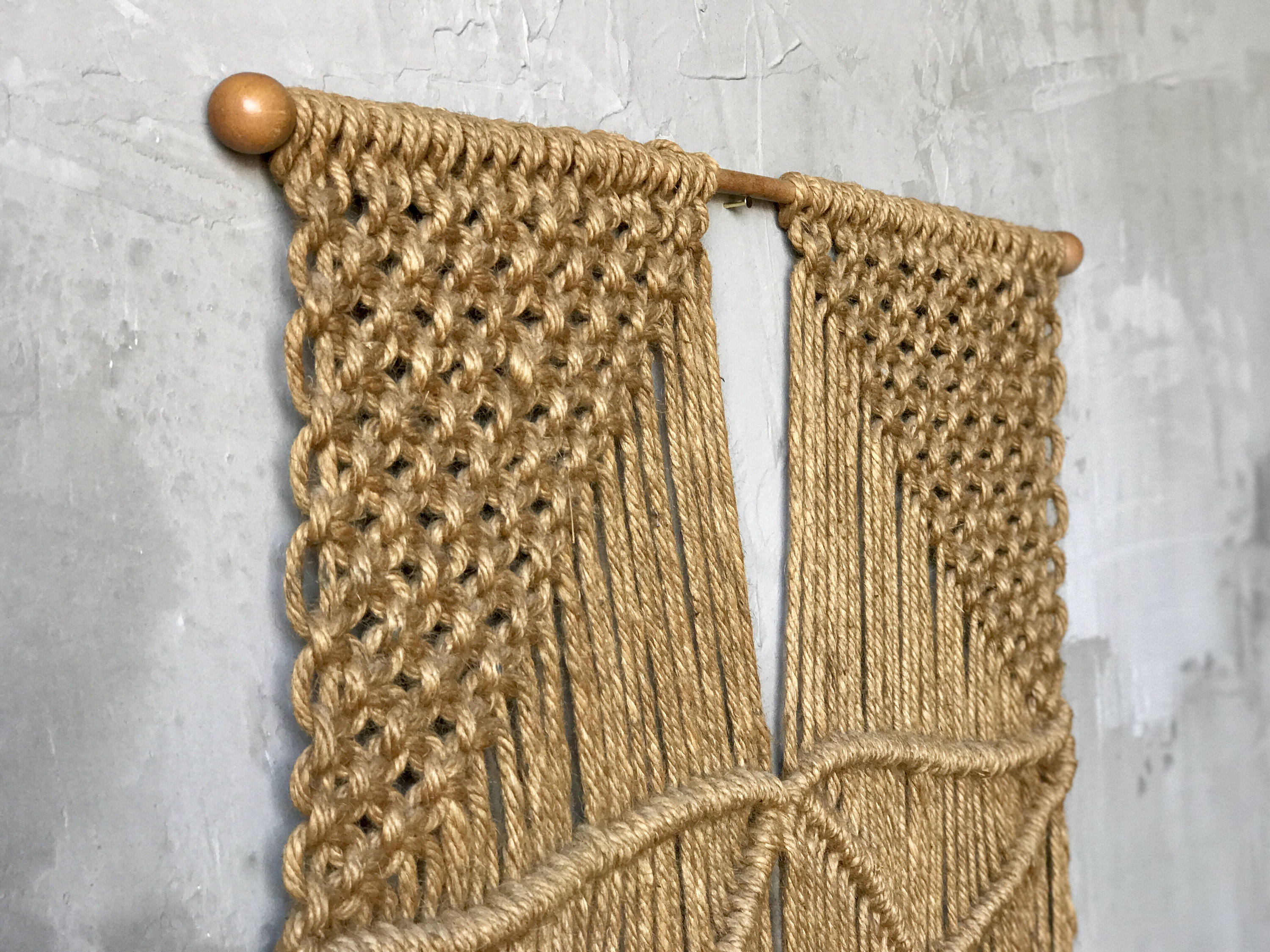 Large Macrame Wall Hanging.