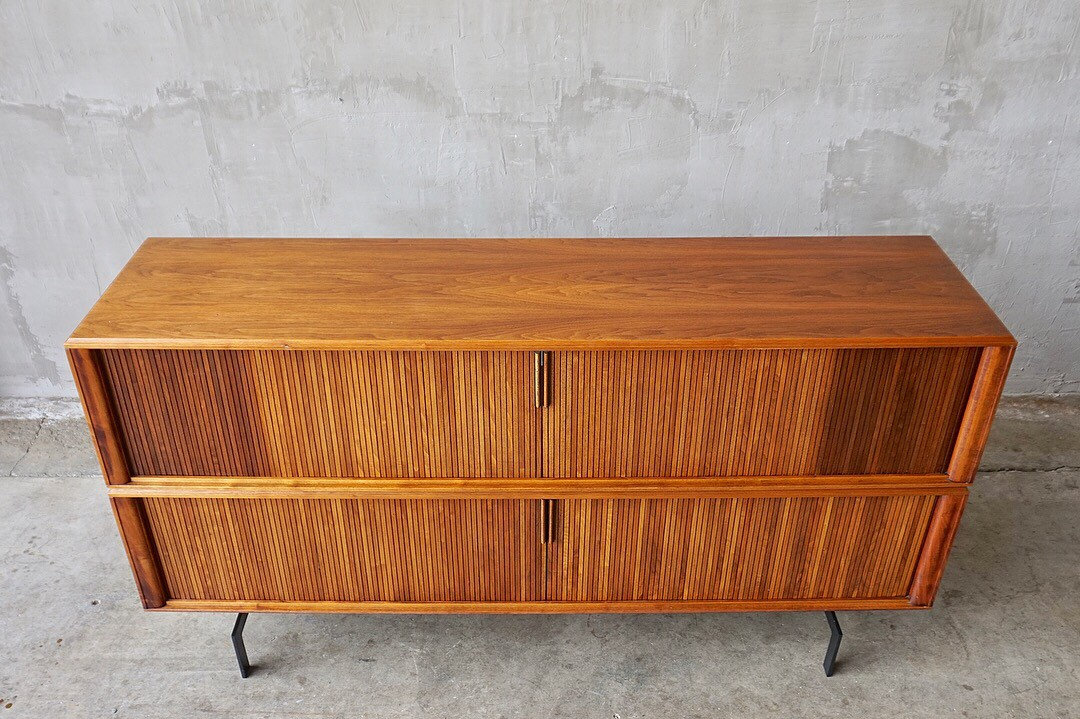 Walnut Tambour Door Media