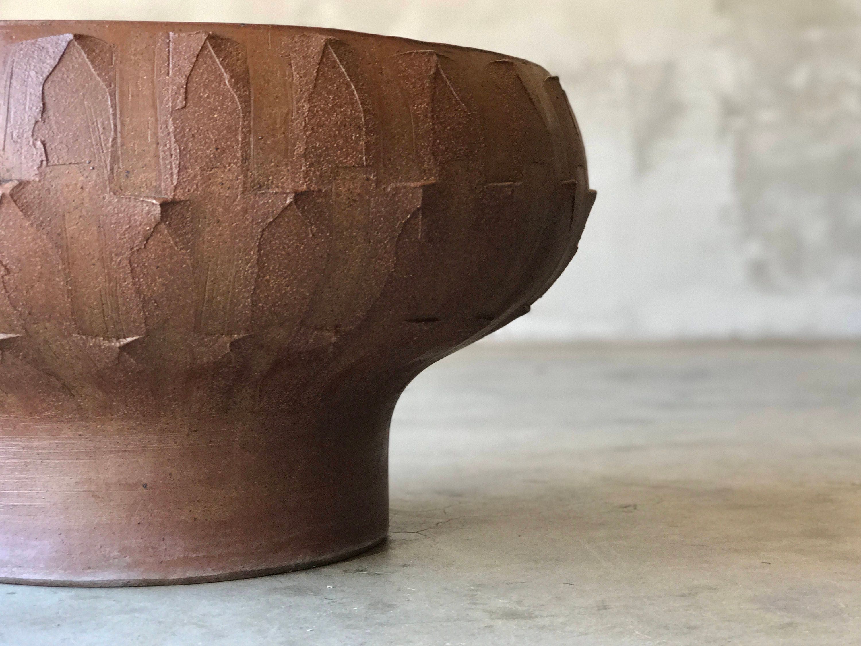 Architectural Pottery Bowl.