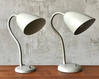 Pair Kurt Versen Lamps.