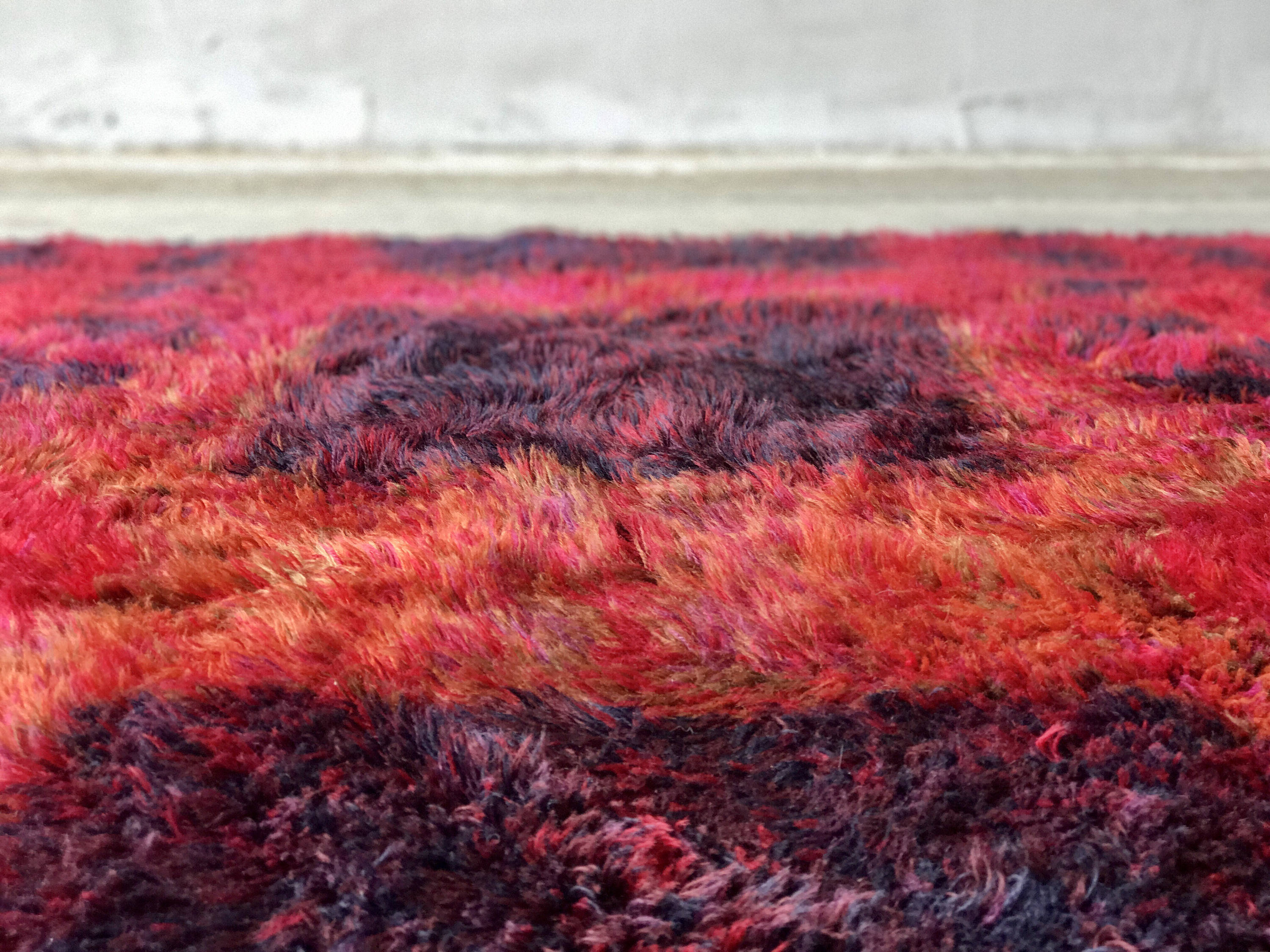 Large Rya Style Rug.