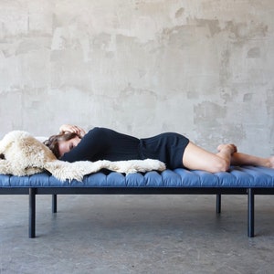 Iron & Leather Daybed