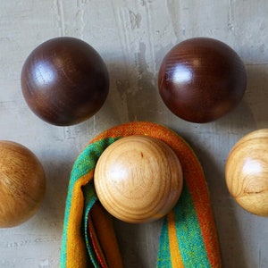 Oversized Wooden Ball ‘Hooks’