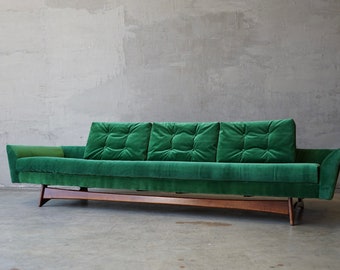 Adrian Pearsall Style Vintage Sofa