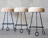 Jean Royere Style Counter Stools