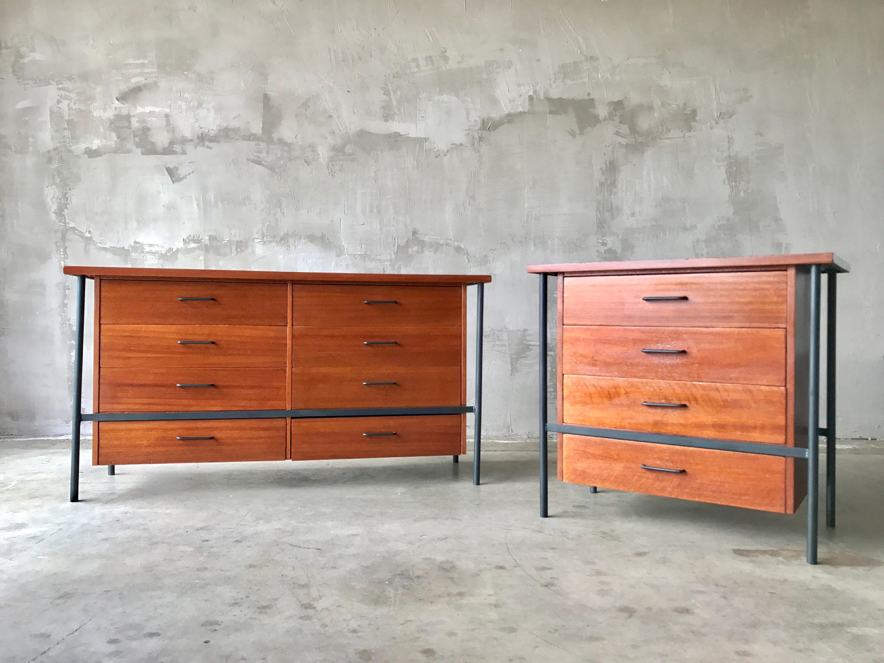 Vista Of California Iron Mahogany Dressers