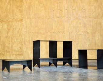 Modular Steel Cube Storage