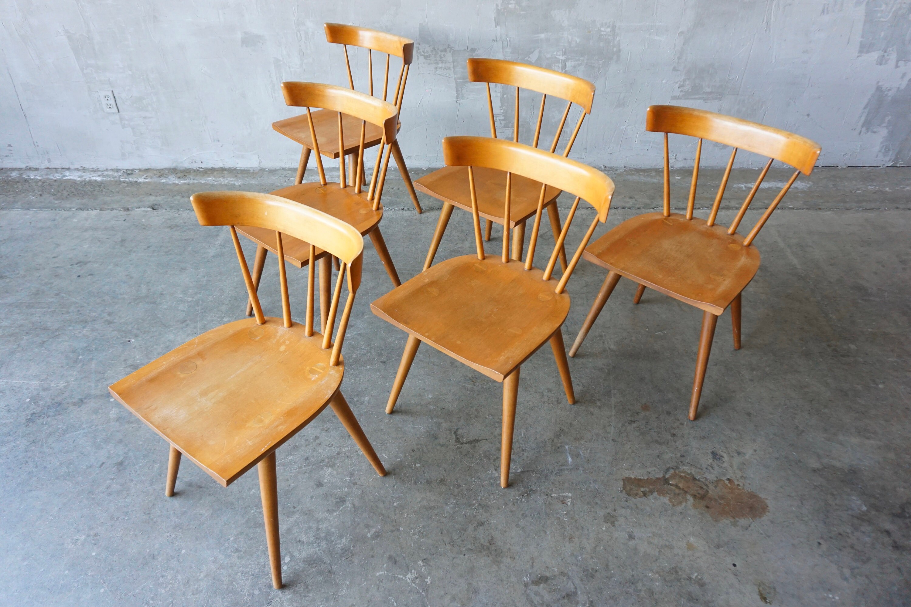 paul mccob dining room chairs