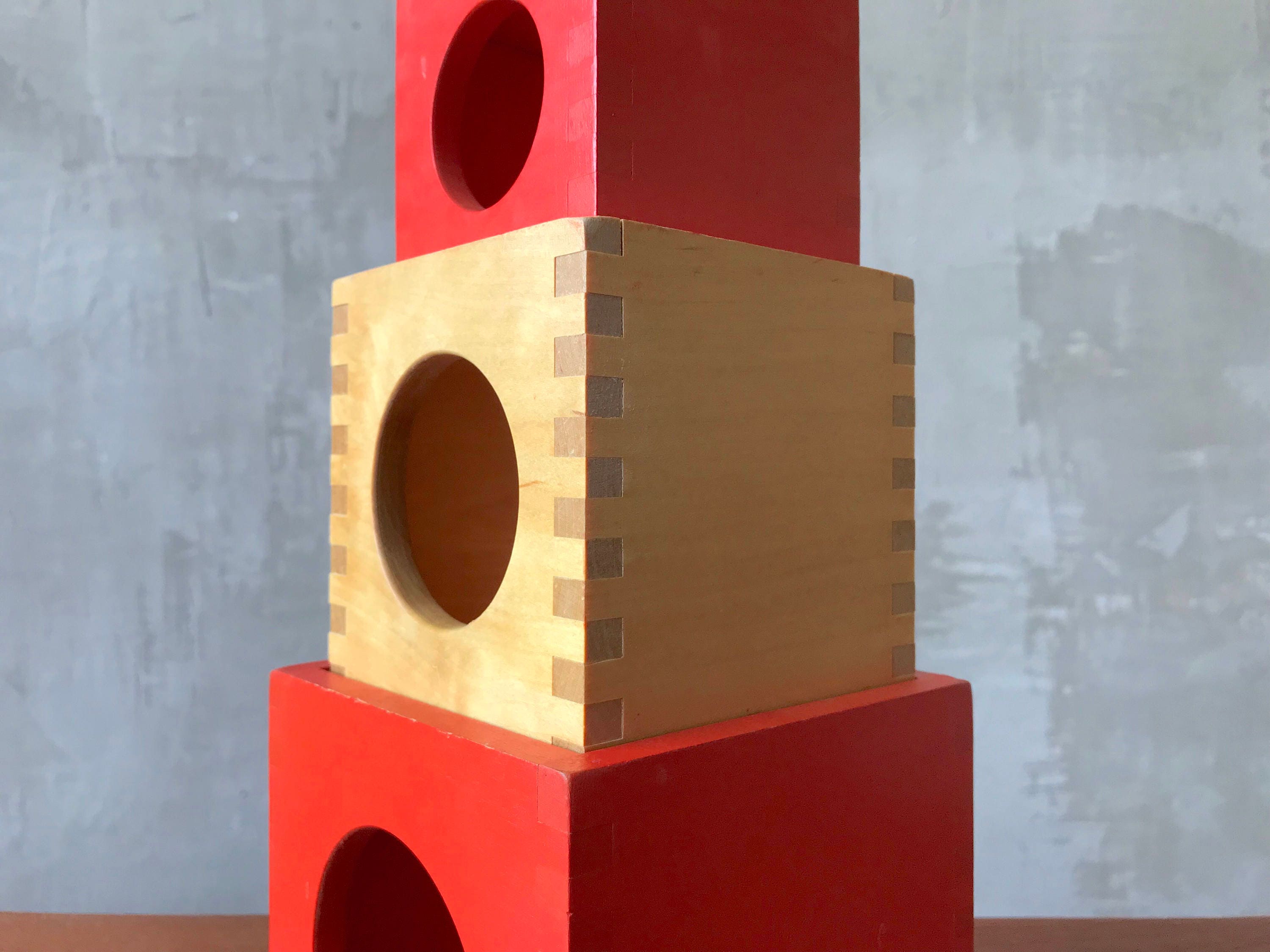 Creative Playthings Nesting Cubes.