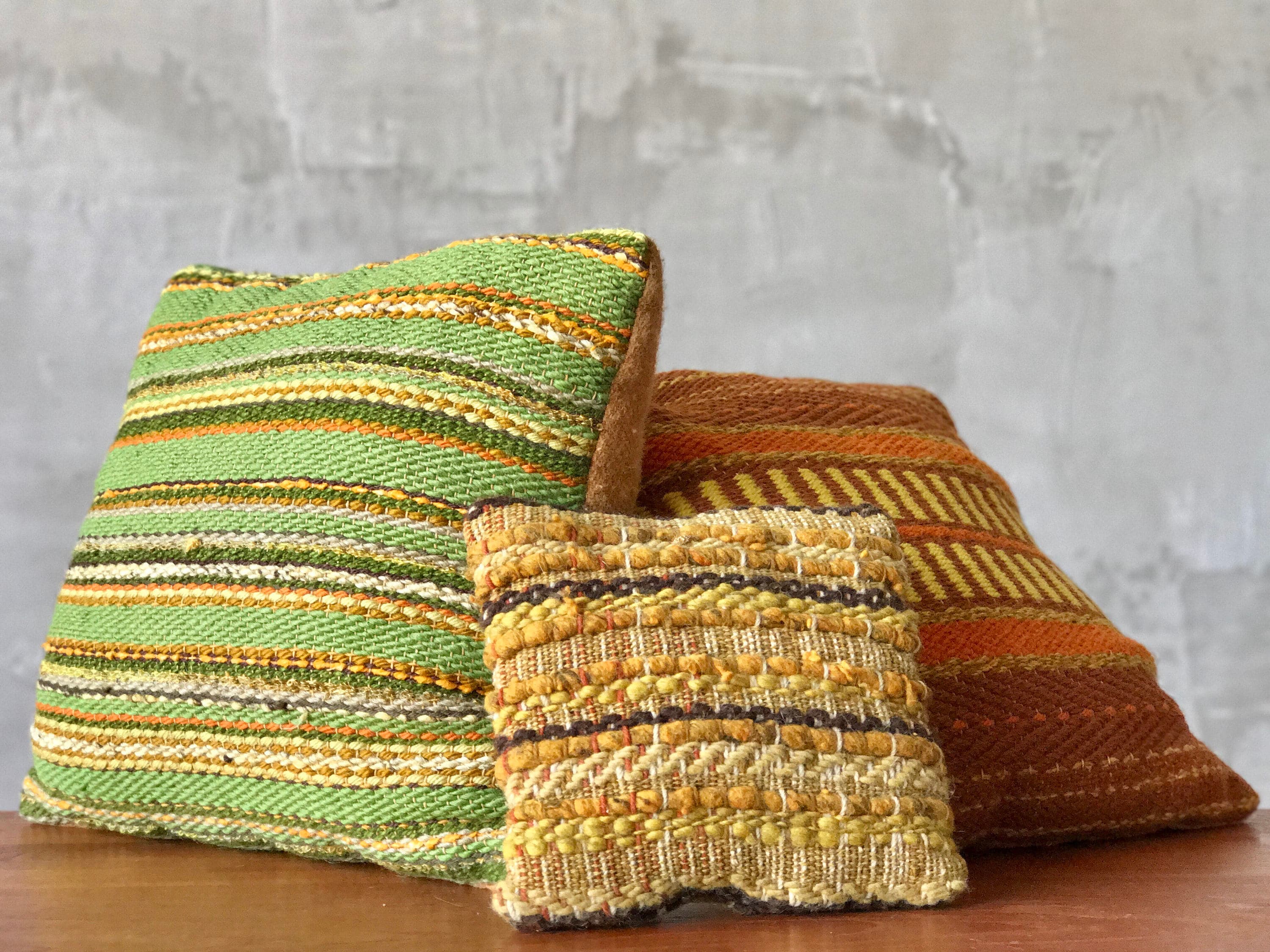 Hand Woven Pillow.