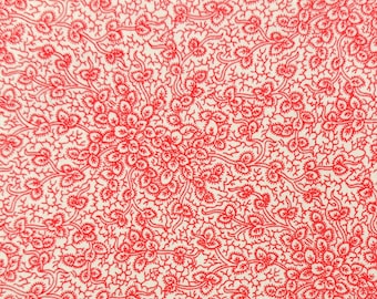 Coral Creeper 100% Cotton Quilting Fabric
