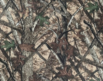 True Timber Camo Fabric, Camouflage Cotton Fabric, HTC Fall, Licensed True Timber Camo Fabric by the Quarter, Half, & Full Yard