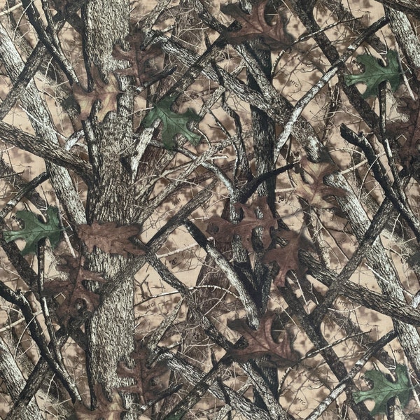 True Timber Camo Fabric, Camouflage Cotton Fabric, HTC Fall, Licensed True Timber Camo Fabric by the Quarter, Half, & Full Yard