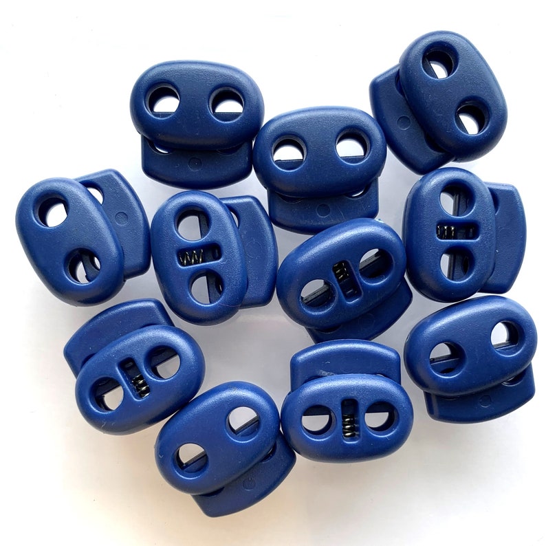 Toggle Cord Locks Spring Loaded Plastic Elastic & Cording Etsy Norway