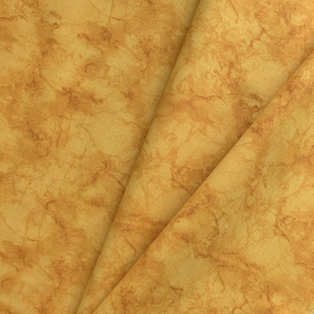 Gold Marble Cotton Fabric, 100 Cotton, 1st Quality, Quilting Weight Cotton Fabric, Yellow Gold