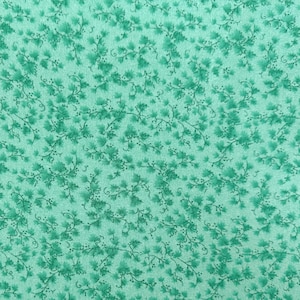 100% katoenen gebladerte in het Caribisch gebied, kleine bloemenprintstof, quiltkatoen, kledingstof, verkocht gesneden op halve meter en hele meter,