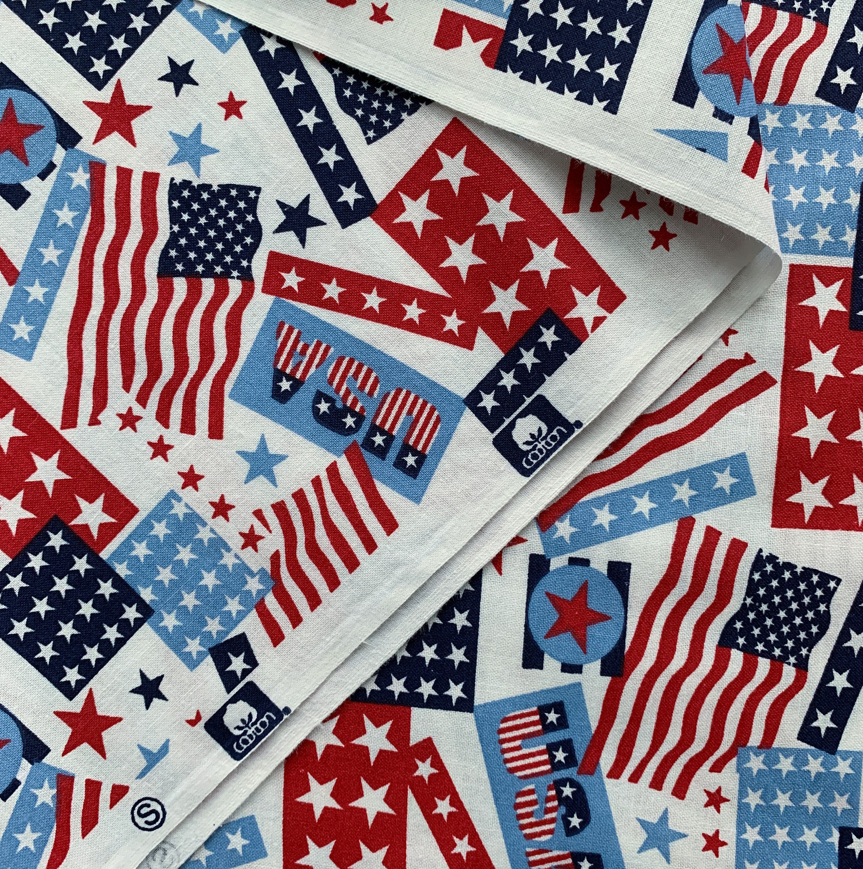 アメリカ国旗のコットン生地、愛国的なキルティングアパレル - Etsy 日本