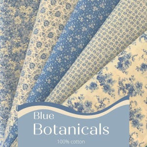 Botanical Beauties 108s Foliage Teal - Edyta Sitar - PER QUARTER METRE/10 Botanical Beauties 108s Foliage Teal - Edyta Sitar - PER QUARTER METRE/10