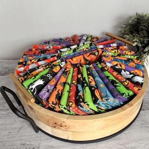 Halloween Mystery Fat Quarter Bundles, Fat Quarter Set, Halloween Themed Cotton Fabric, Choose Your Bundle Size, First Quality 100% Cotton