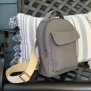 Patron de couture PDF pour sac à dos, hommes, femmes et enfants, patron de couture pour sac à dos, tutoriel de sac à dos à bandoulière