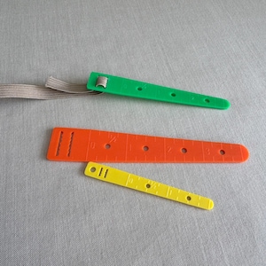 Elastic Threading Guide, 3 Sizes, Casing Guides to Insert Elastic, Bodkin