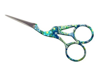 Small Embroidery Scissors, Colorful Sewing Scissors, Crane Shears