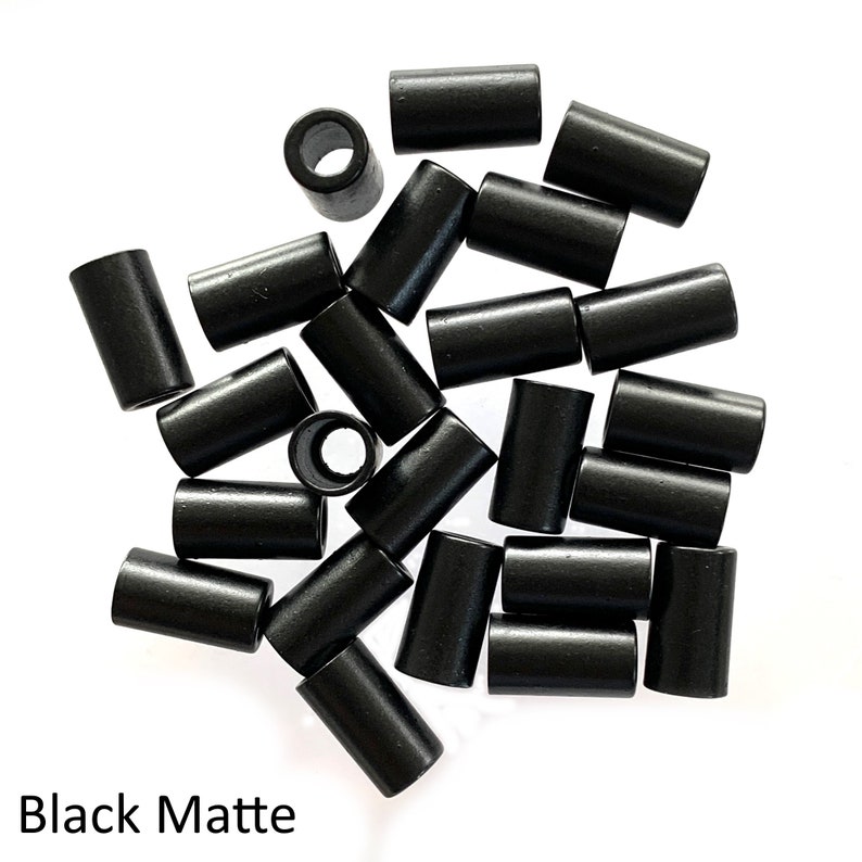 5mm Hole. Metal Ends Caps, High Quality Cord Ends, Clothing Hardware , Bag Hardware, Purse Hardware, Cord Ends, Silver, Gold, Gunmetal,Black Black Matte