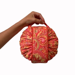 Sofia Cinch Up  Bag PAPER Pattern, Makeup Bag Sewing Pattern, Easy To Sew Pouch Bag, Sewing Pattern & Booklet
