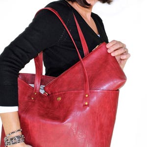 Middleton Tote PDF Schnittmuster, Tote PDF, Geldbörse Schnittmuster PDF, Easy Sew Leder Tote Schnittmuster, Reisetasche Schnittmuster, Anfänger Schnittmuster, diy