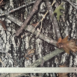 True Timber New Conceal Camo Fabric, Cotton Poly Blend, 60" Wide
