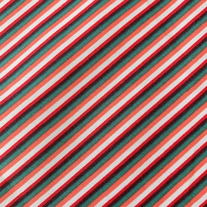 Red Stripe 100% Cotton, Premium Narrow Red White Pin Stripe Fabric by the Yard, Half Yard, Shirting & Apparel Material, Quilting Home Decor