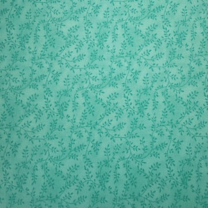 Caribbean Vine Print Cotton Fabric, Quilting and Apparel, 45&quot; Wide