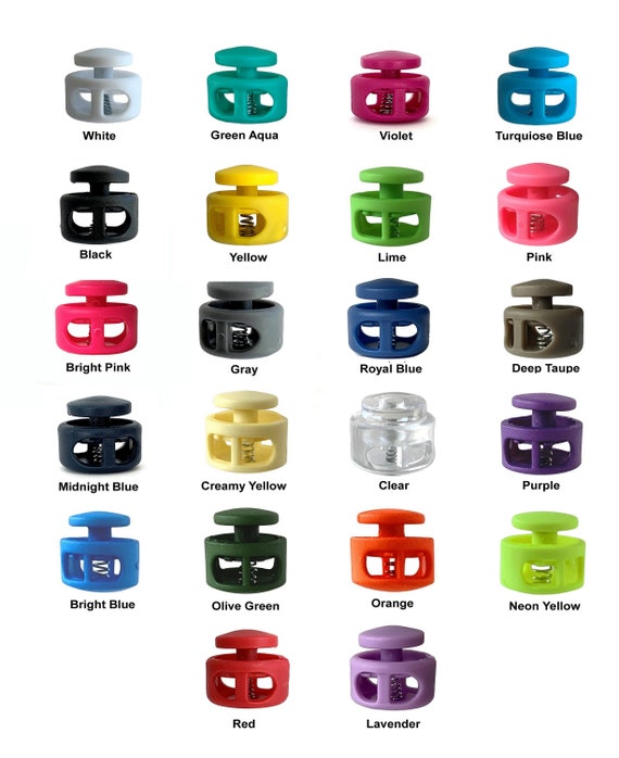 Toggle Cord Locks, Plastic Button Toggles, Elastic Cord Locks, Face Mask  Toggle Lock,craft Supplies,paracord Toggles,cord Toggle Lock 
