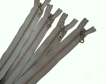 YKK No#8 Glissière Argentée Pour Fermeture éclair En Métal