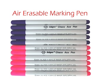 Fabric Marking Pen for Sewing, Disappearing Ink Pen, Sewing Marker, Erasable Marker, Quilters Marking Pen, Sewing Notions