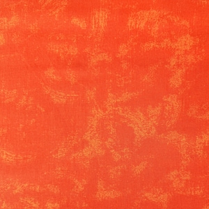 Orange Grunge Cotton Fabric, 100% Cotton, Quilting Weight Cotton Fabric, Halloween Fabric by the Yard, Half Yard, Home Decor, DIY
