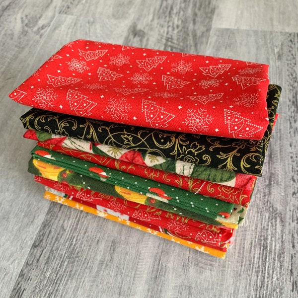 1 Pound Christmas Fabric Remnants, Premium and 1st Quality Quilting Cotton Remnants, Quilting Cotton Fabric Scraps