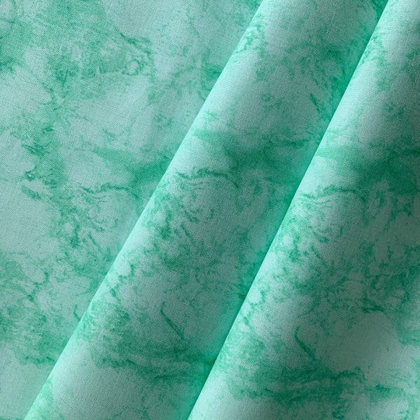 Mint Julep Marble Cotton Fabric, 100% Cotton, 1st Quality, Quilting Weight Fabric, Mint Green Fabric by the Yard, Half Yard, Home Decor