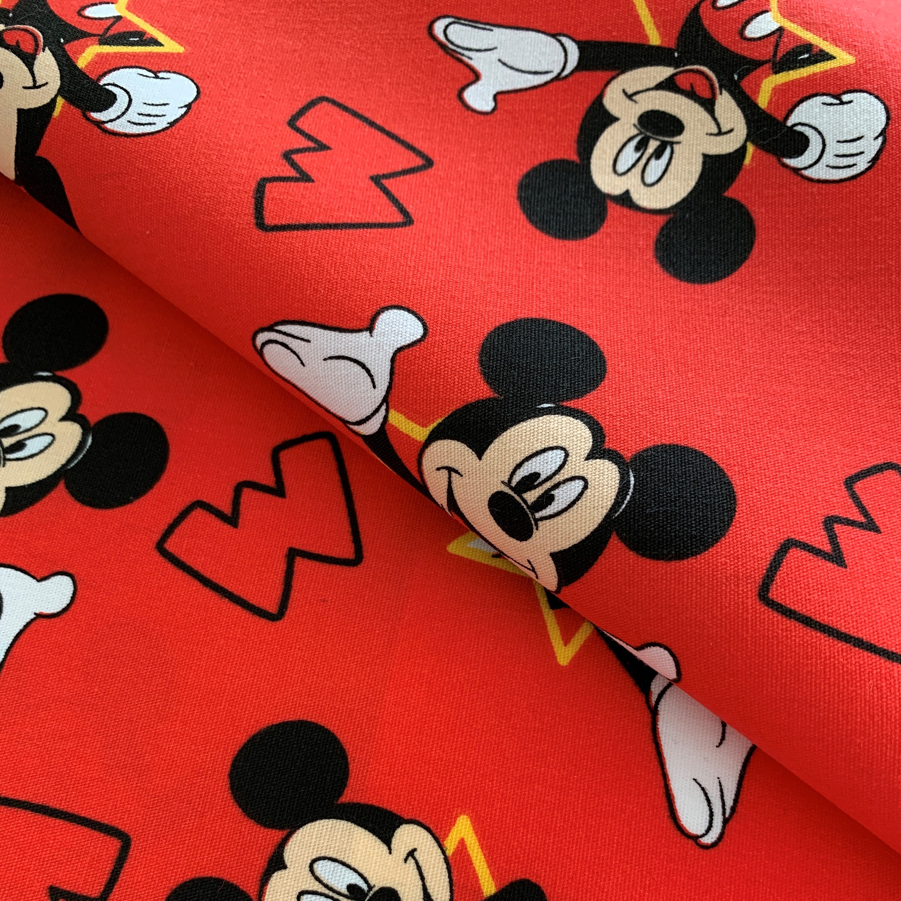 mickey mouse fabric toy box