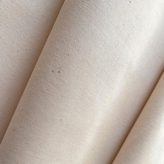 Muslin Natural 100% Cotton Unbleached Fabric 2 yards x 44