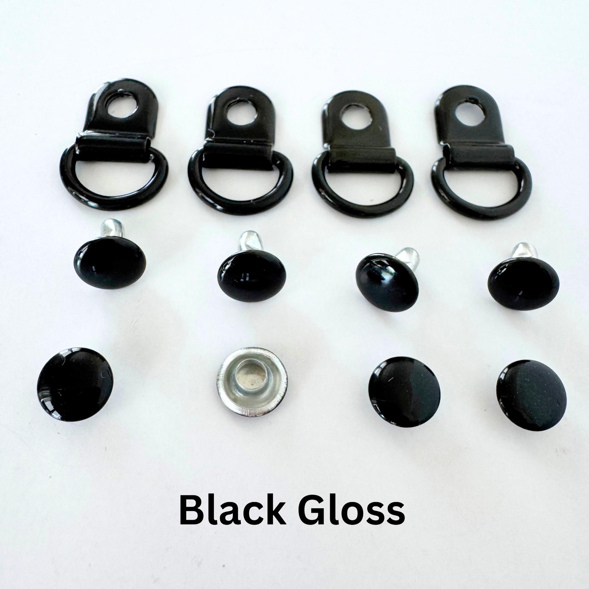 D-ring Rivet Set for Purse Straps, 4 Full Sets Included - Etsy