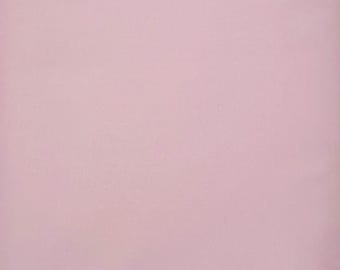 Tessuto in policotone rosa tenue, larghezza 44/45"