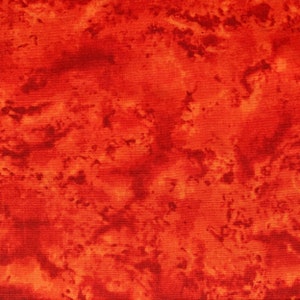 Orange Smoothie Blender Cotton Fabric, 100% Cotton, 1st Quality, Quilting Weight Fabric, Dark Orange Fabric by the Yard, Half Yard, Quarter