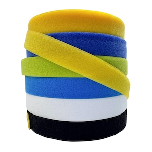 By the Yard 1.5" Wide Hook and Loop Tape, 38mm Wide Sew In