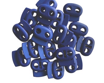 Lot De 20 Fermoirs à Cordon Plastique Double Trou - Marque Uxcell