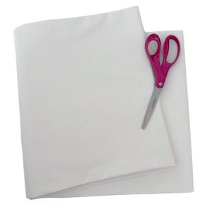 Breite Rückseite 108 &quot;Baumwollstoff, Weiß auf Weiß, kleine Blatt-Druck-Quilt-Rückseite 100% Baumwollstoff, 3-Yard-Durchgangsschnitt